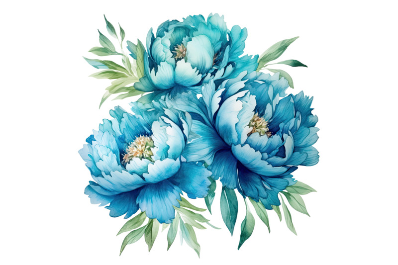 watercolor-blue-peony-and-butterfly-png-clipart