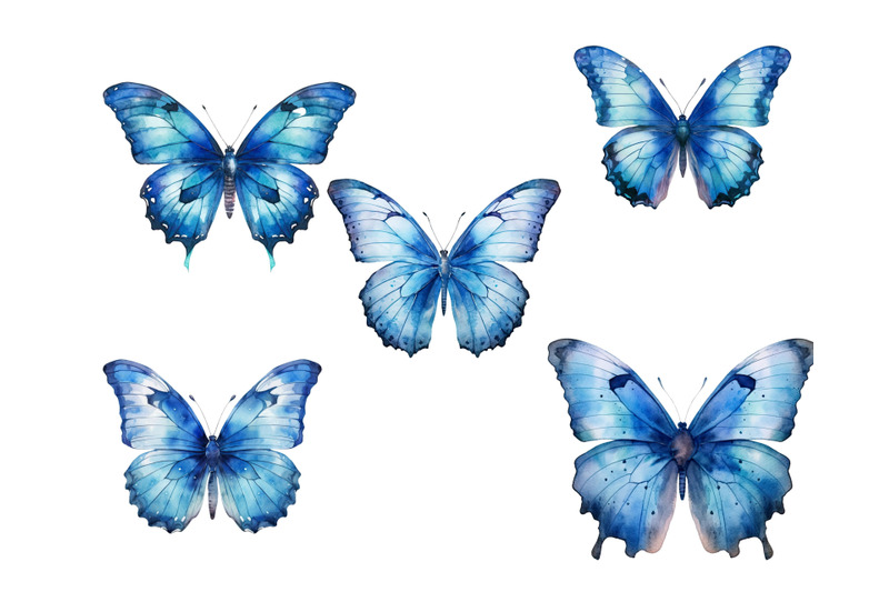 watercolor-blue-peony-and-butterfly-png-clipart