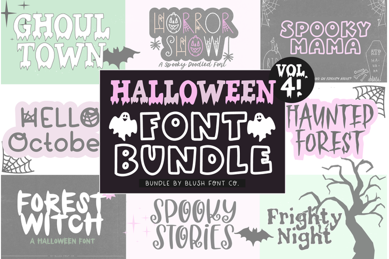 halloween-font-bundle-vol-4