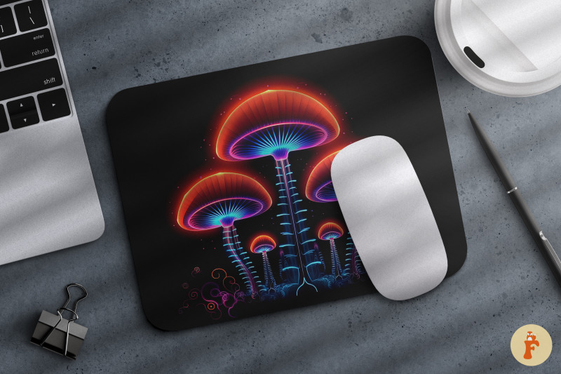 psychedelic-mushroom-mouse-pad-bundle