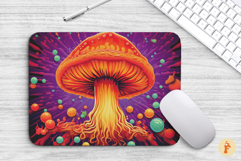 mouse-pad-psychedelic-whimsacal-mushroom