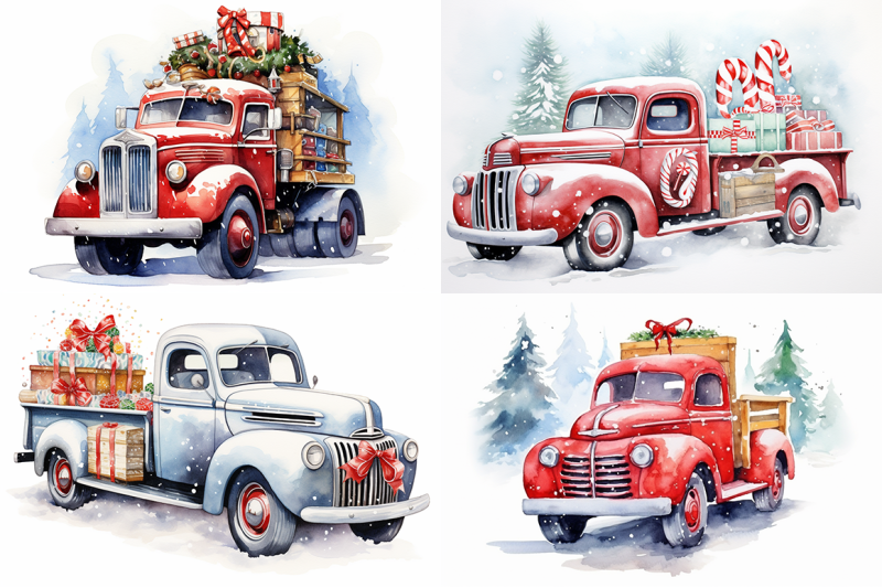 christmas-trucks