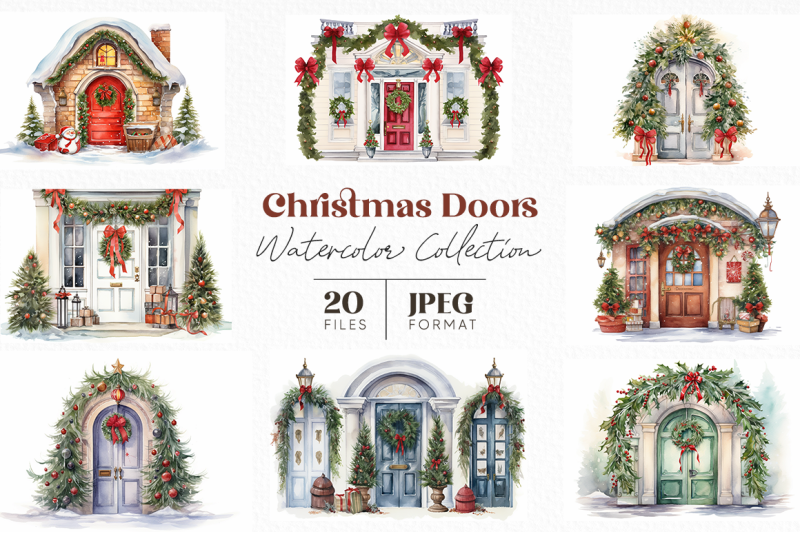 christmas-doors