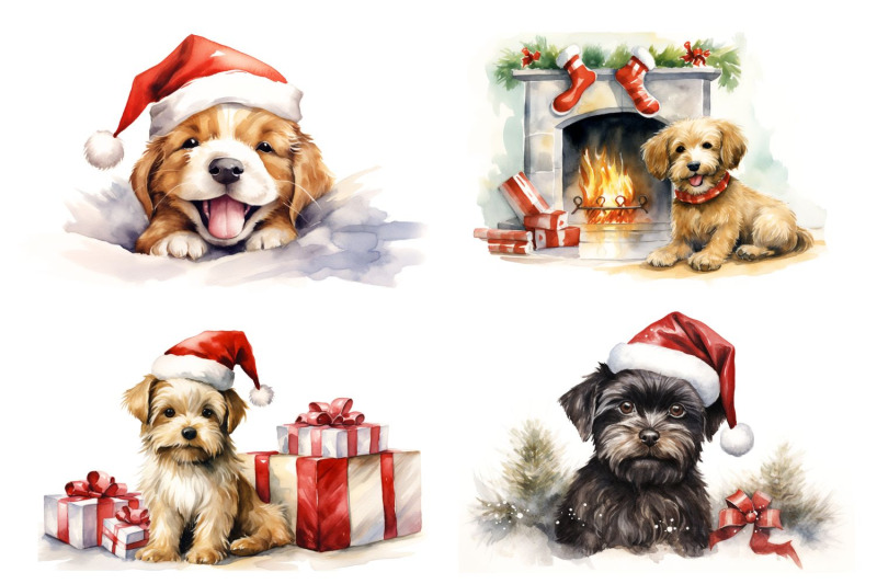 christmas-dogs