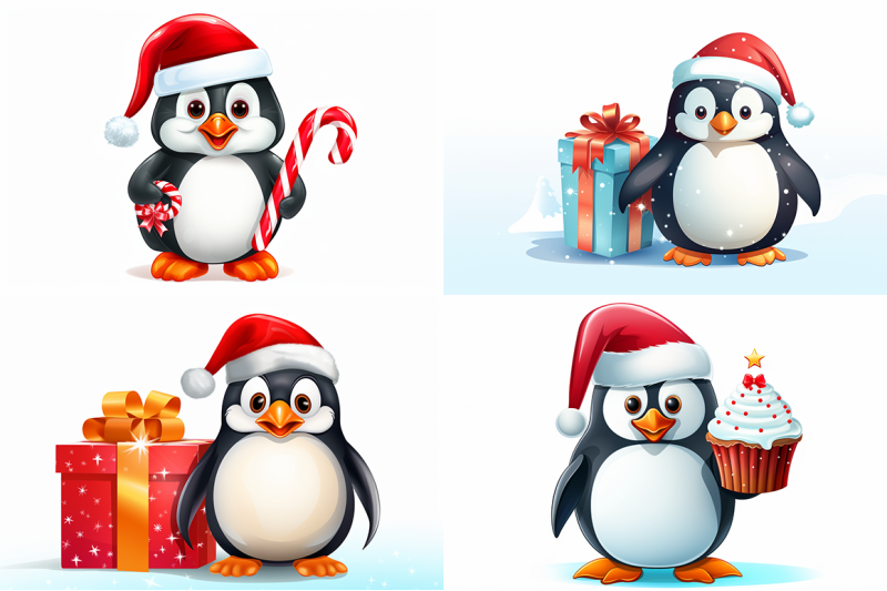 christmas-penguins