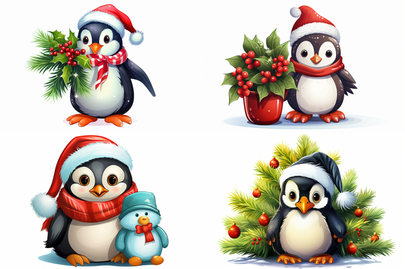 christmas-penguins