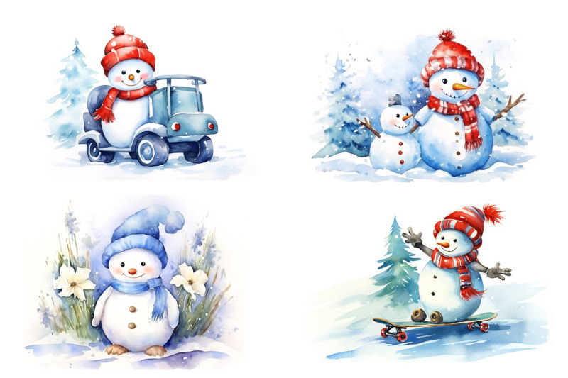 christmas-snowmen