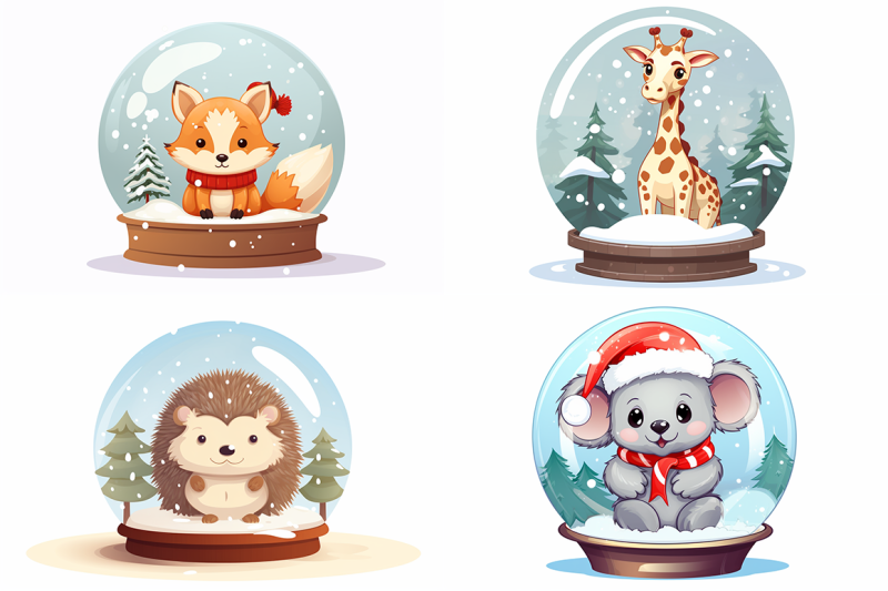 christmas-animal-snow-globe