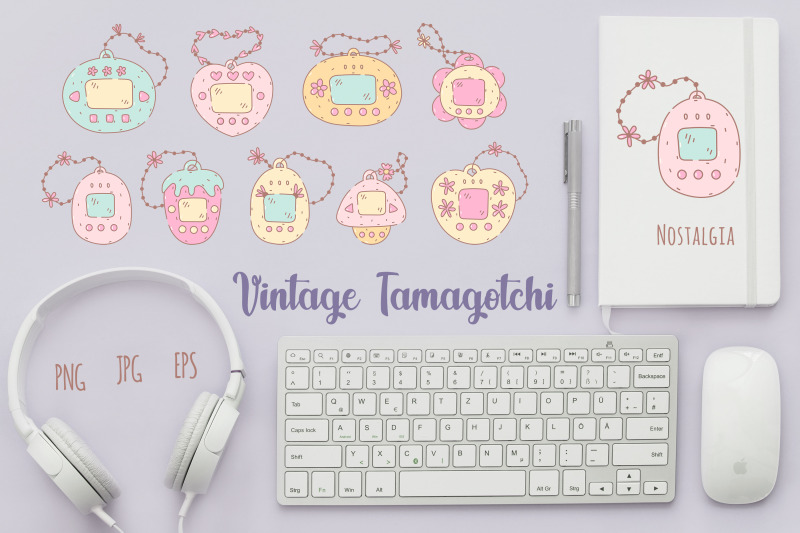 vintage-tamagotchi