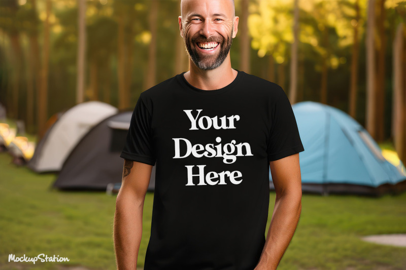men-black-t-shirt-mockup-camping-bundle-man-outdoor-lifestyle-tee