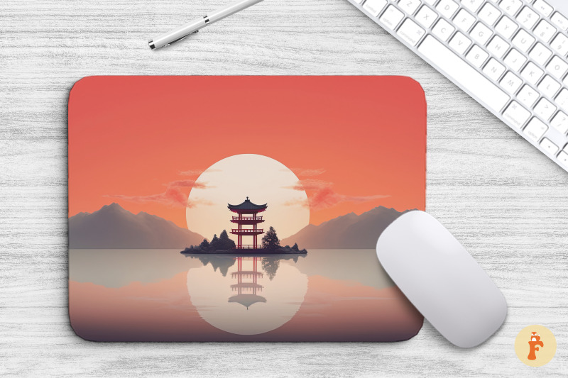 mouse-pad-enchanted-japan-landscape