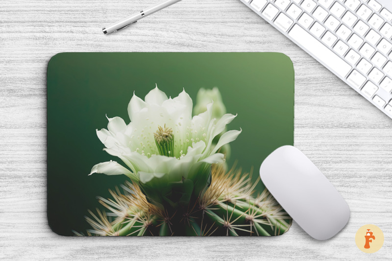 beautiful-cactus-flower-mouse-pad-bundle