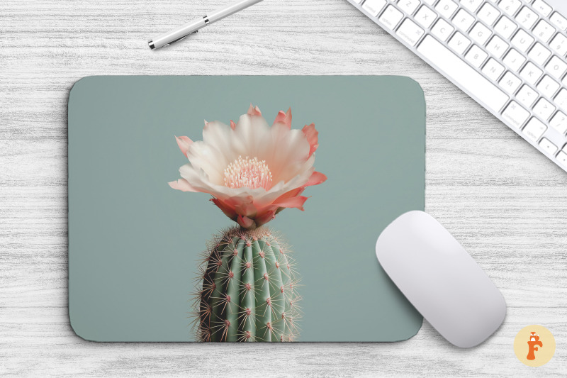 beautiful-cactus-flower-mouse-pad-bundle