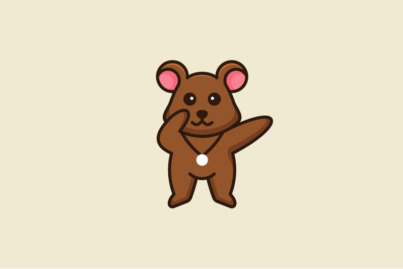 cute-bear-vector-design-template