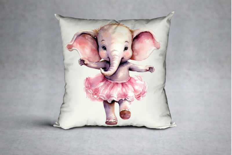 watercolor-elephants-clipart-ballerina-clipart-cute-elephant