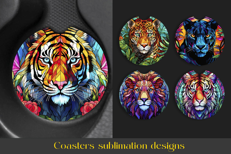 animal-coaster-bundle-stained-glass-coaster-sublimation-png