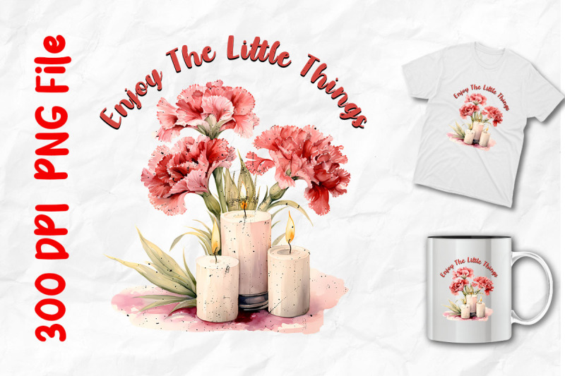 enjoy-the-little-things-carnations