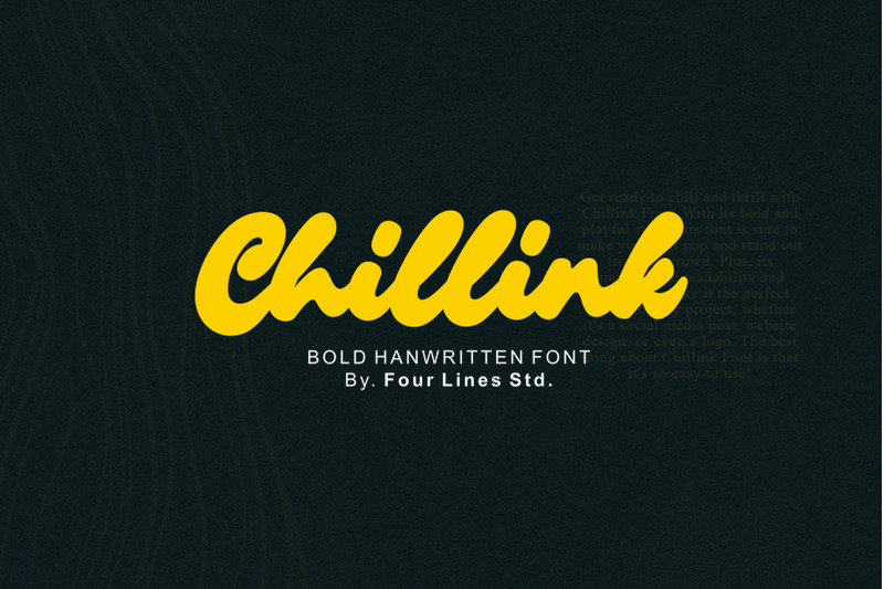 chillink-bold-brush-handwritten