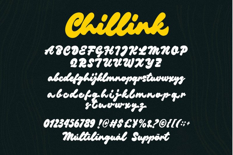 chillink-bold-brush-handwritten