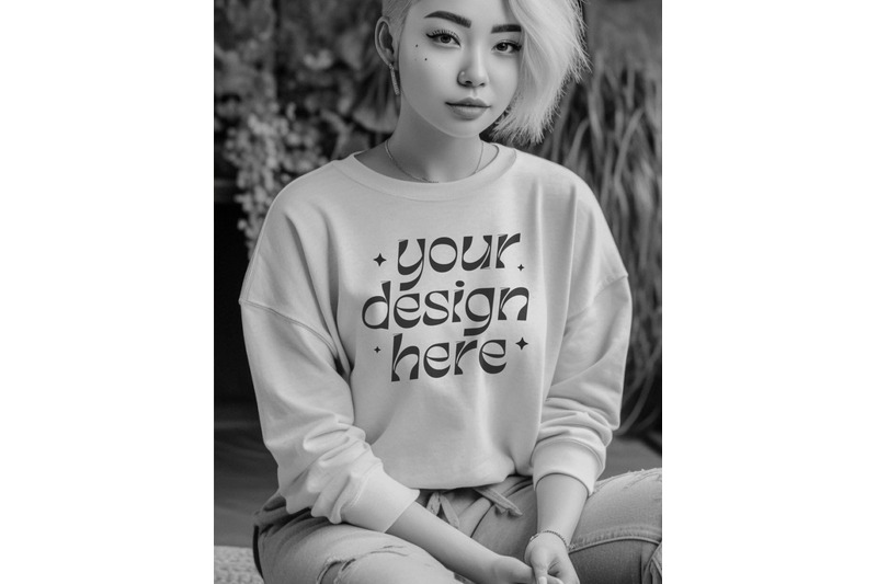 gildan-18000-ash-mockup-sweatshirt-mockup-ash-crewneck-mockup-women