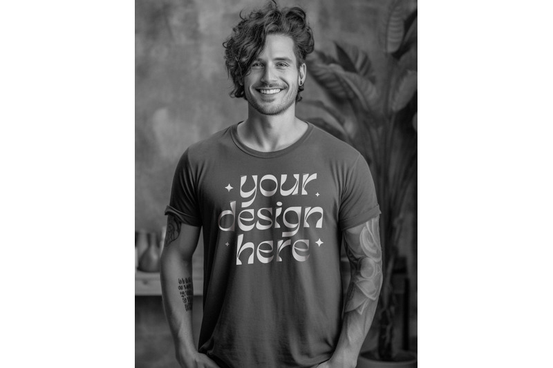 3001-bella-canvas-mockup-men-bella-heather-brown-male-tatooed-mockup