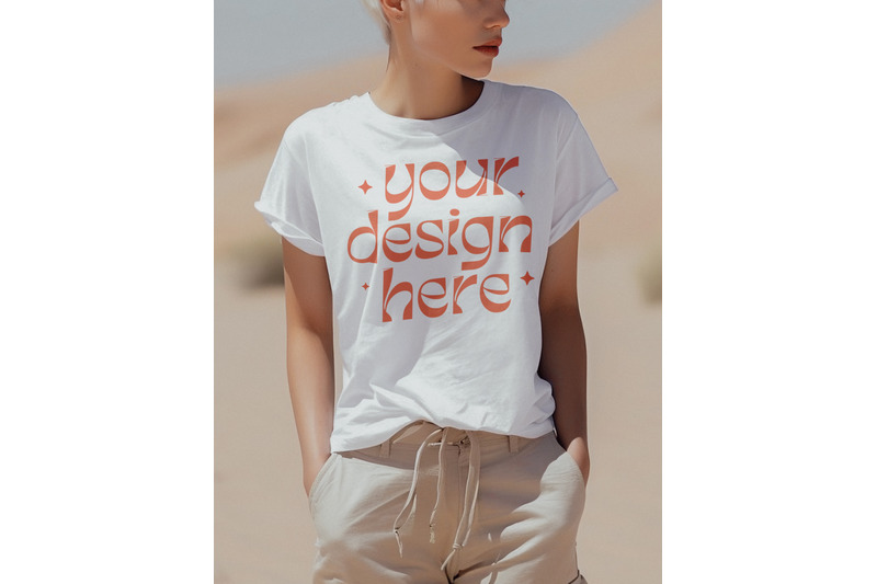 bella-canvas-3001-mockup-white-tshirt-mockup-model-mockup-deser-bac