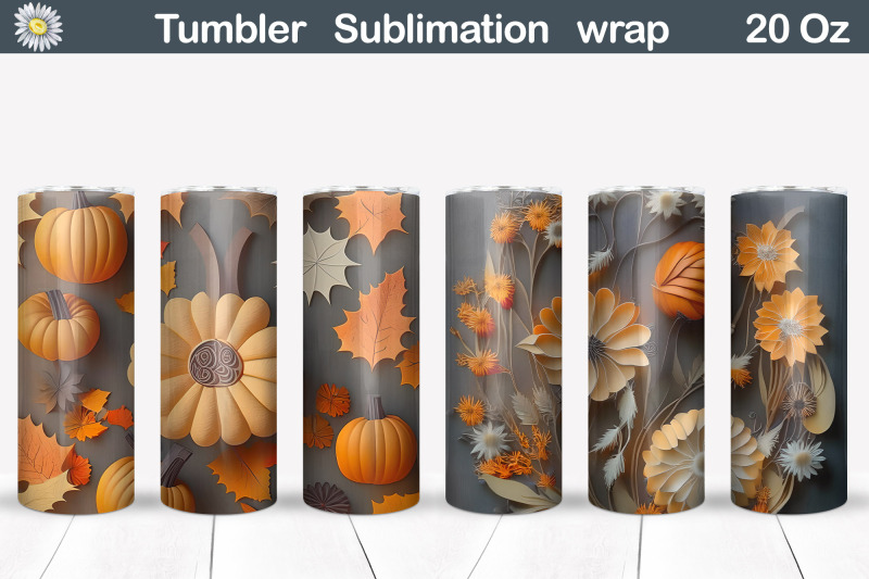 3d-fall-tumbler-wrap-fall-tumbler-sublimation