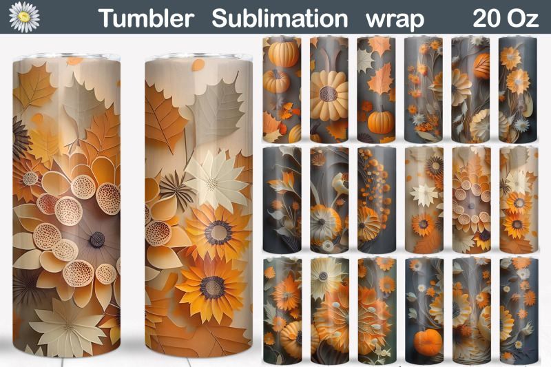 3d-fall-tumbler-wrap-fall-tumbler-sublimation