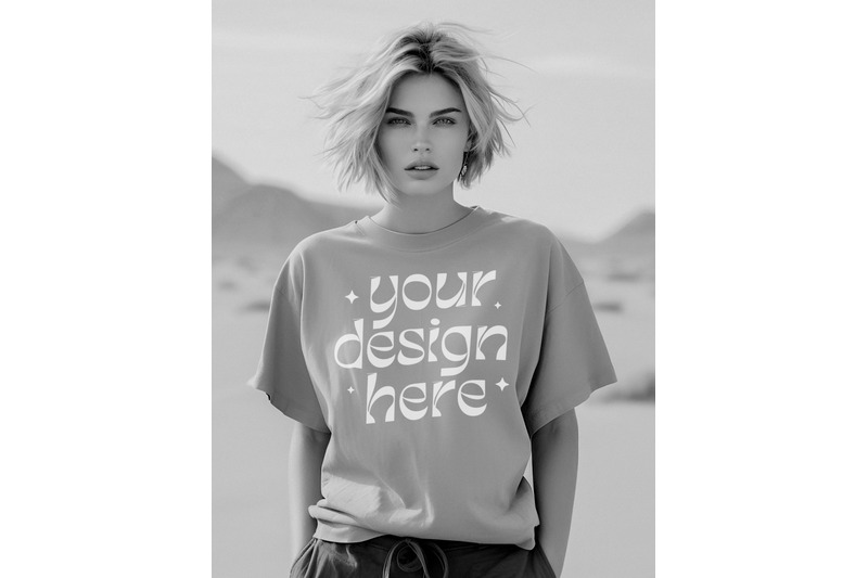 bella-canvas-3001-mockup-bella-canvas-sand-tshirt-girl-model-mockup