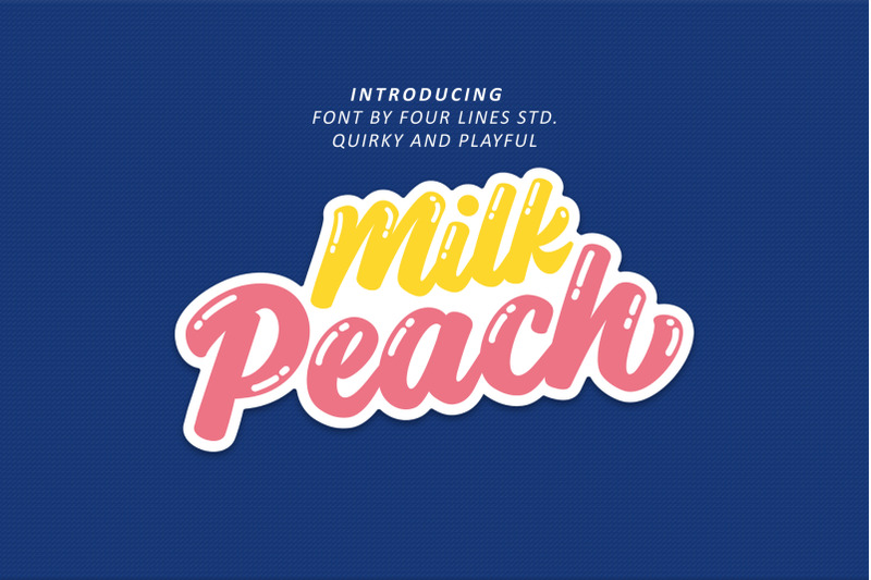 milk-peach-quirky-and-playful-font-script