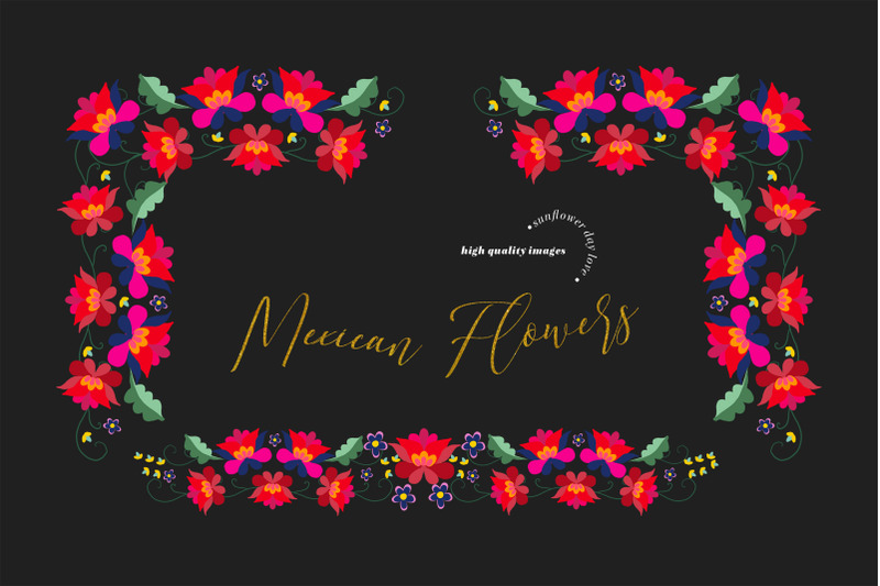 red-mexican-floral-clipart-flowers-fiesta-clipart