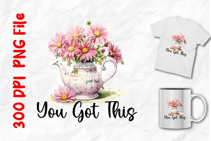 you-got-this-pink-daisy-tea-pot