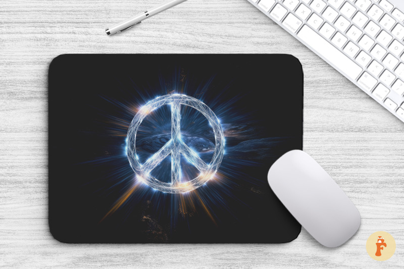 hippie-peace-symbol-mouse-pad-bundle