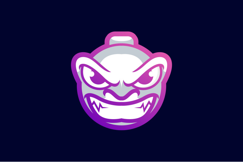 angry-frog-vector-template-logo-design