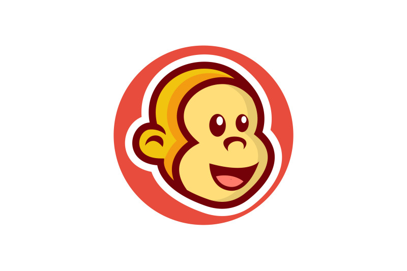 cute-monkey-vector-template-logo-design