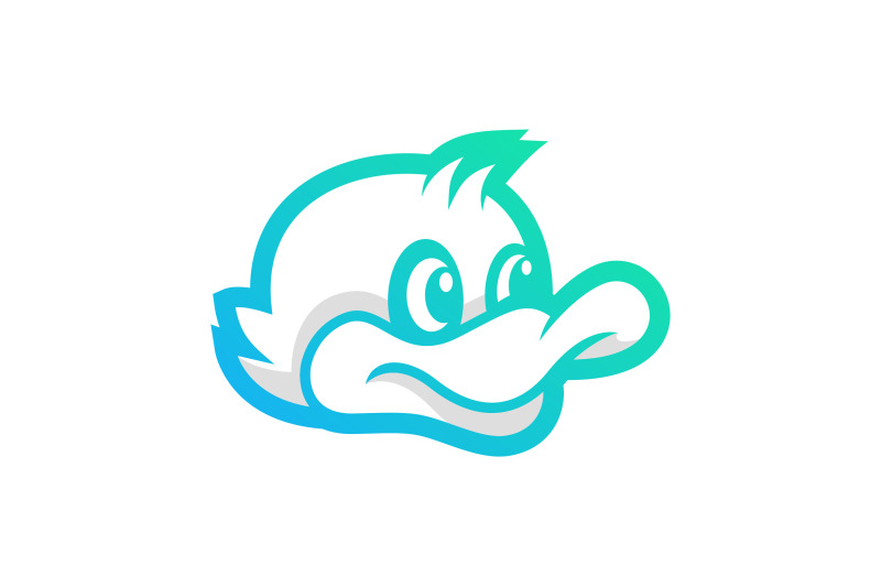 duck-face-vector-template-logo-design