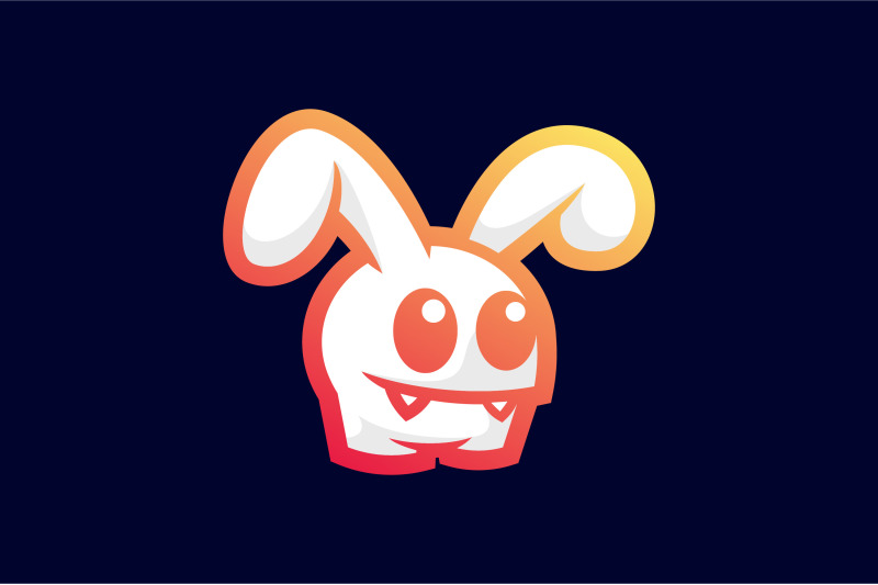 monster-bunny-vector-template-logo-design