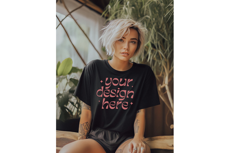 bella-canvas-3001-black-mockup-black-tshirt-mockup-model-mockup-300