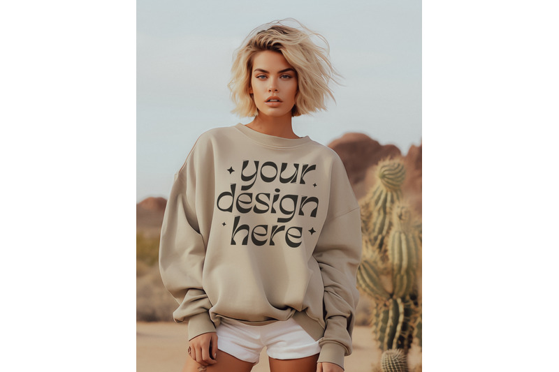 gildan-18000-sand-mockup-sand-sweatshirt-mockup-oversized-sweater-mo