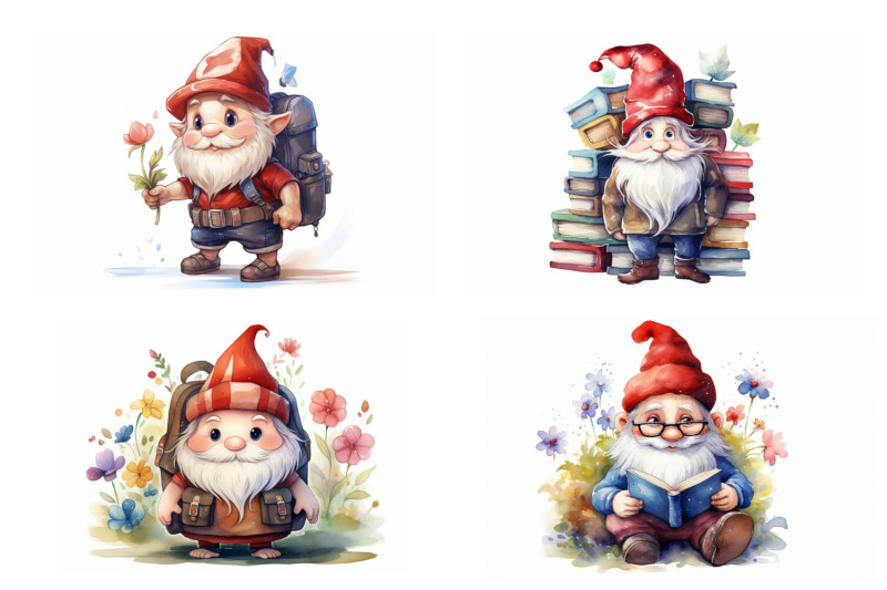 gnome-schooling-watercolor