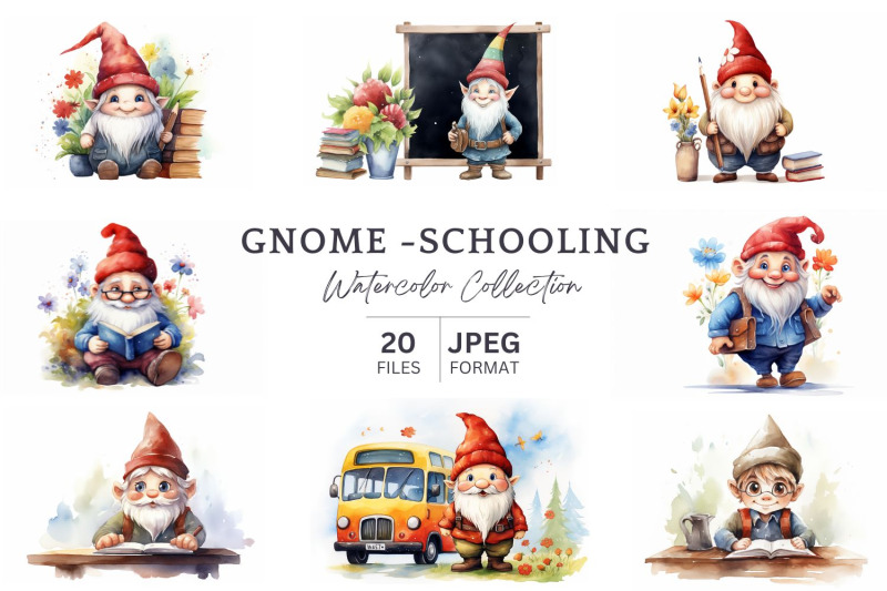 gnome-schooling-watercolor