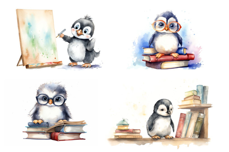 cute-penguin-back-to-school