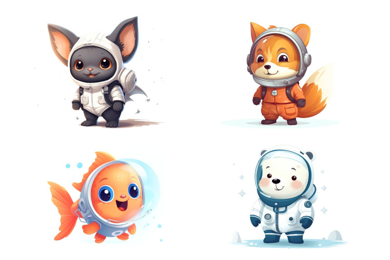 animals-in-space-kids-clipart