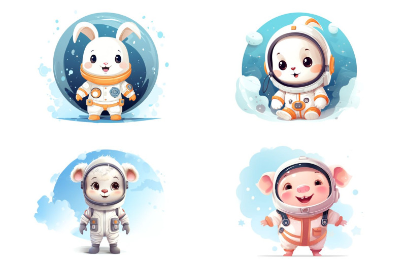 animals-in-space-kids-clipart