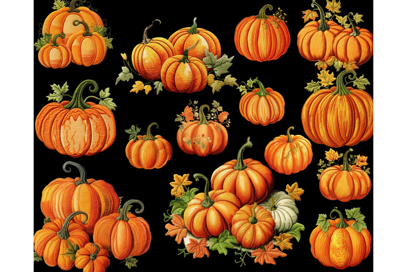 fall-pumpkins-clip-art-bundle-png-imitation-embroidery