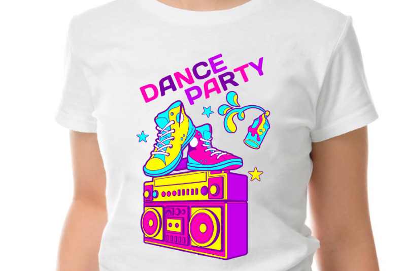 back-to-90s-t-shirt-bundle-groovy-teen-prints-cool-party