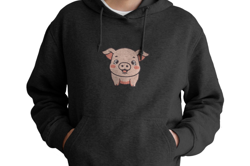 kawaii-pig-embroidery-design