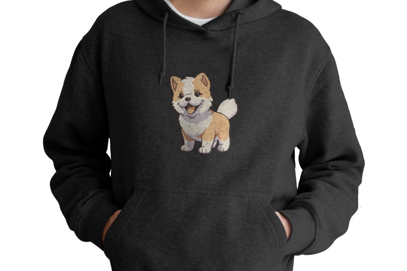 cute-akita-dog-embroidery-design