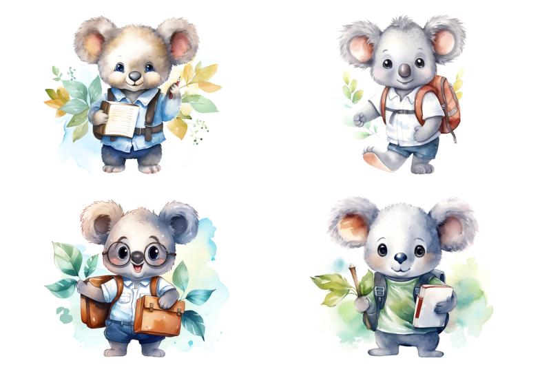 cute-back-to-school-koala-bears