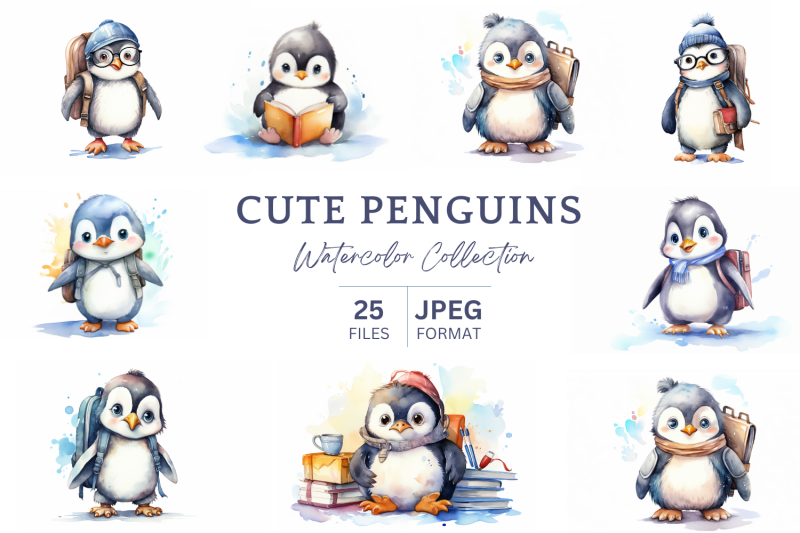 cute-back-to-school-penguins